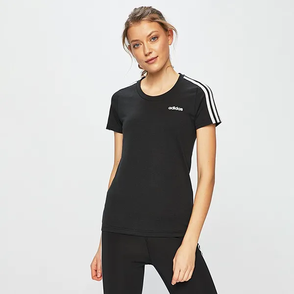 Áo Thun Nữ Adidas Essentials 3-Stripes T-Shirt DP2362 Màu Đen Size S