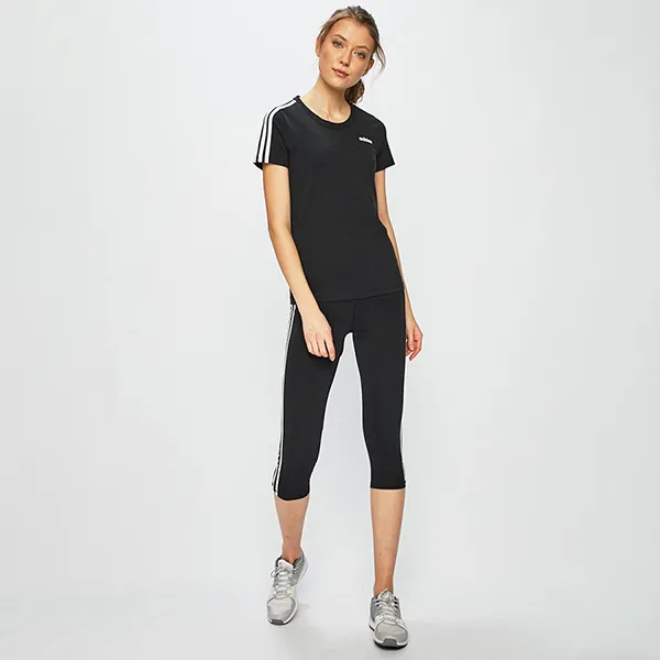 Áo Thun Nữ Adidas Essentials 3-Stripes T-Shirt DP2362 Màu Đen Size S