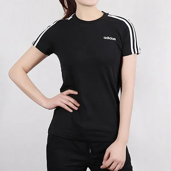 Áo Thun Nữ Adidas Essentials 3-Stripes T-Shirt DP2362 Màu Đen Size S