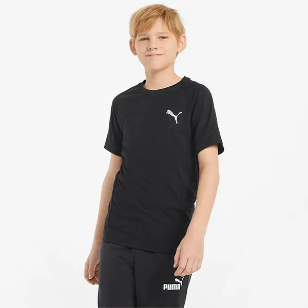 Áo Thun Trẻ Em Puma Kids Evostripe Short Sleeve T-Shirt 849691-01 Màu Đen Size 130 - Thời trang - Vua Hàng Hiệu