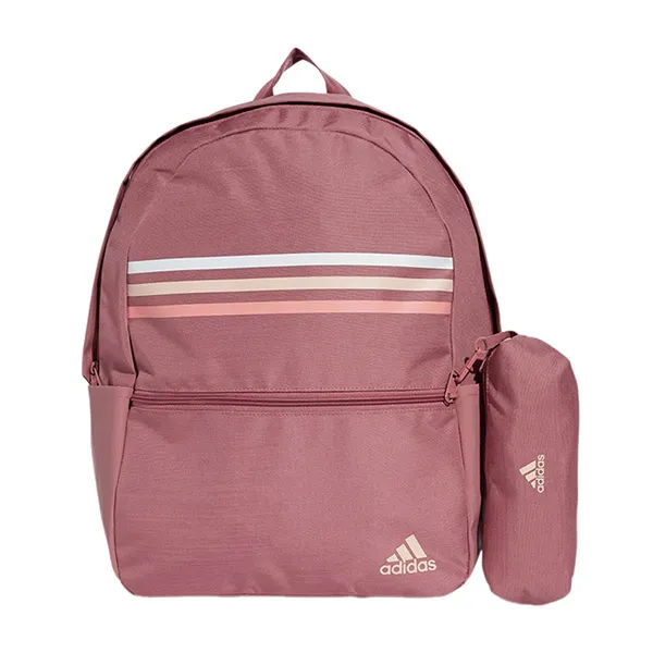 Balo Adidas Classic 3-Stripes Backpack Backpack IZ1897 Màu Hồng - Túi xách - Vua Hàng Hiệu