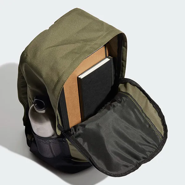 Balo Adidas Essentials Logo Backpack Green HF0112 Màu Xanh Lá