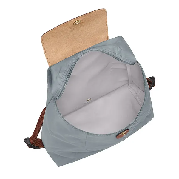 Balo Nữ Longchamp Le Pliage Original Backpack Acier Màu Xanh Nhạt - Túi xách - Vua Hàng Hiệu