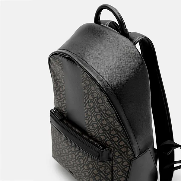 Balo Nam Pedro James Rectangular Backpack Black PM2-26320217-1 Màu Đen Xám