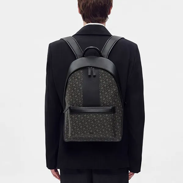 Balo Nam Pedro James Rectangular Backpack Black PM2-26320217-1 Màu Đen Xám