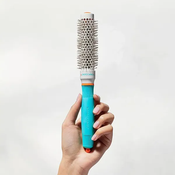 Bộ Lược Tròn Gốm Tạo Kiểu Moroccanoil Ceramic Round Brush Màu Xanh Size 25 - 35- 45 - 55 (mm) - Lược & Bàn chải tóc - Vua Hàng Hiệu
