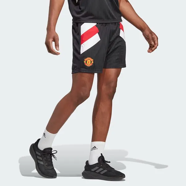Bộ Thể Thao Nam Adidas Icon Manchester United HT2002/HT2001 Màu Đen Size XS