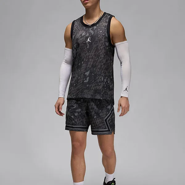 Bộ Thể Thao Nam Nike Jordan Sport Dri-Fit Mesh Jersey FN5855-010/FN5863-010 Màu Đen Size S - Thời trang - Vua Hàng Hiệu