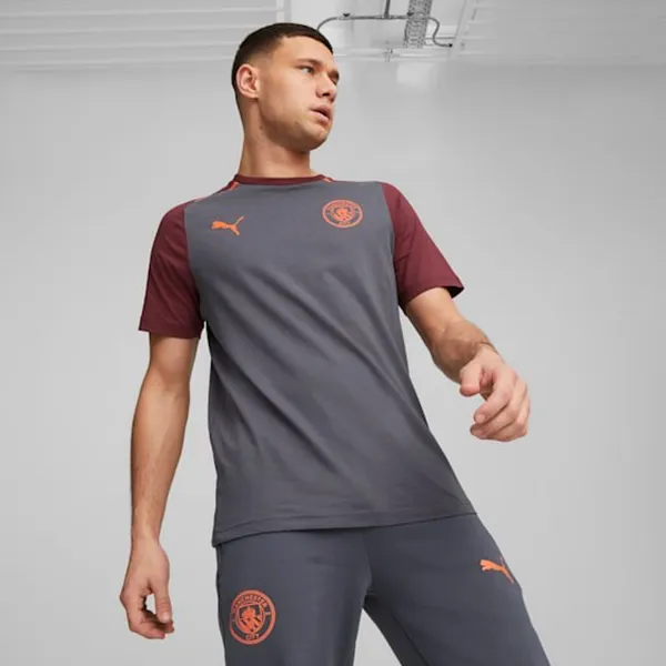 Bộ Thể Thao Nam Puma Manchester City Football 772902-22/772905 Màu Xám Đậm Size M - Thời trang - Vua Hàng Hiệu