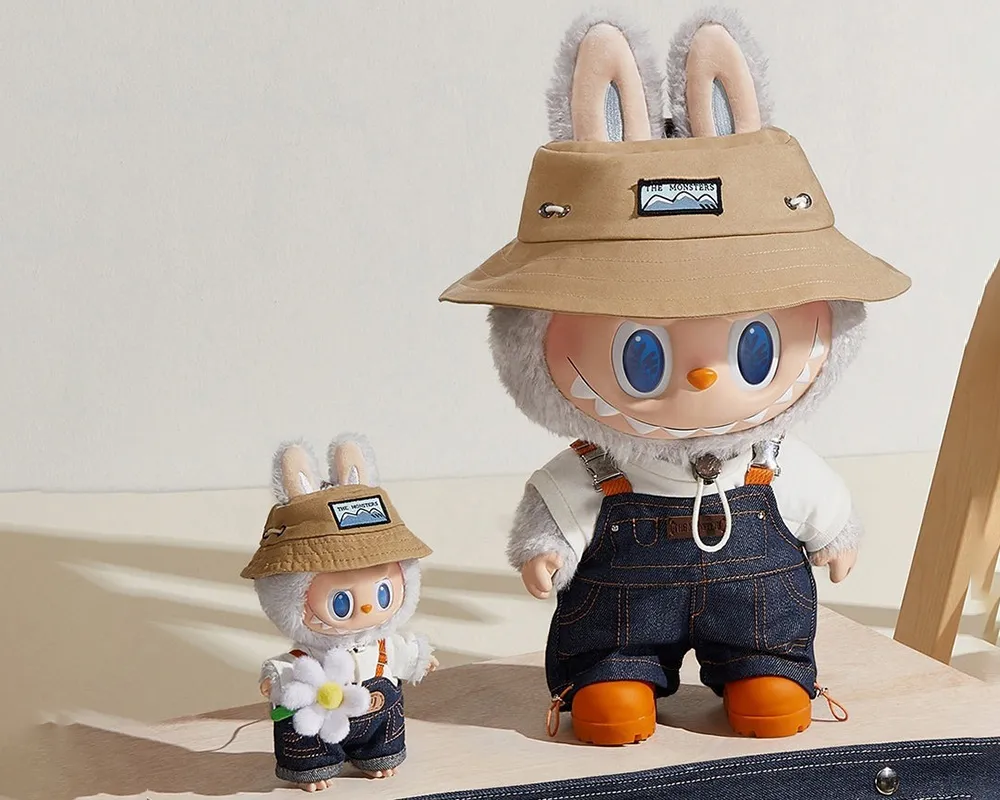 Búp Bê Pop Mart Labubu The Monsters Fall In Wild Màu Xanh Denim Size 40 - Đồ chơi mô hình - Vua Hàng Hiệu