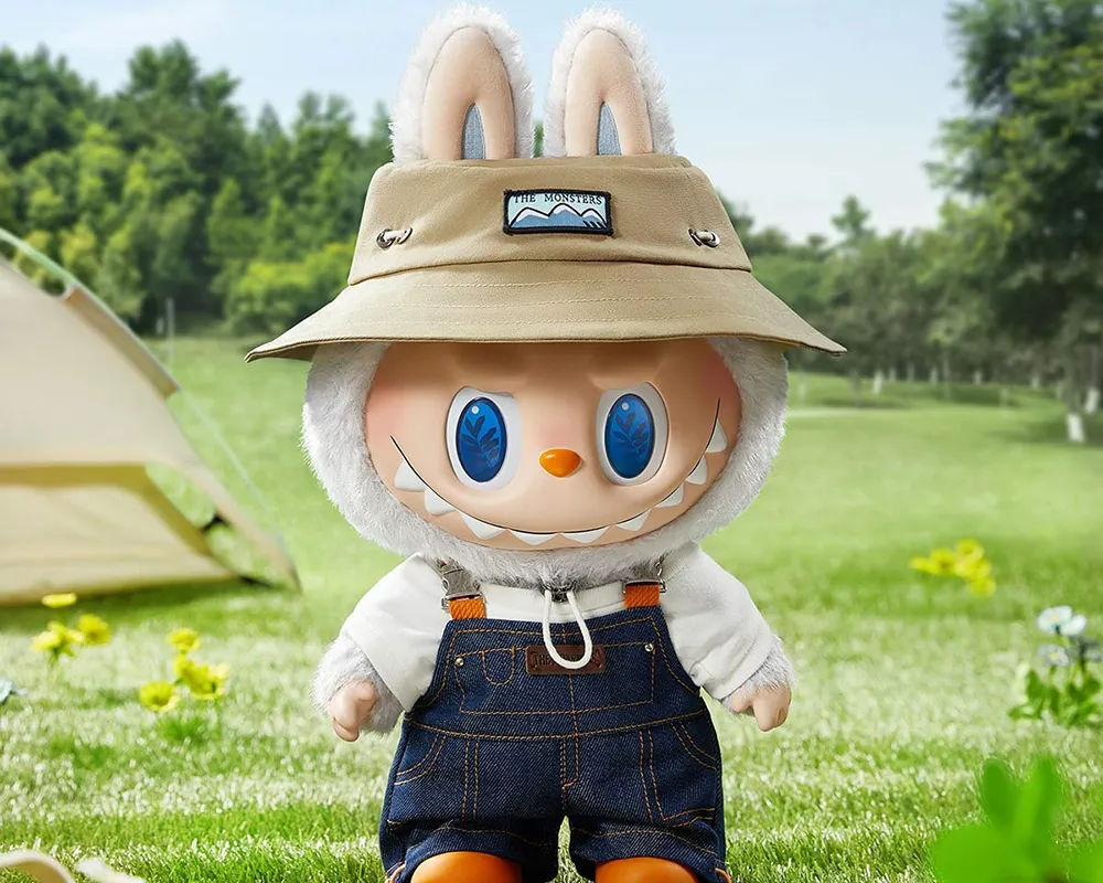Búp Bê Pop Mart Labubu The Monsters Fall In Wild Màu Xanh Denim Size 40 - Đồ chơi mô hình - Vua Hàng Hiệu