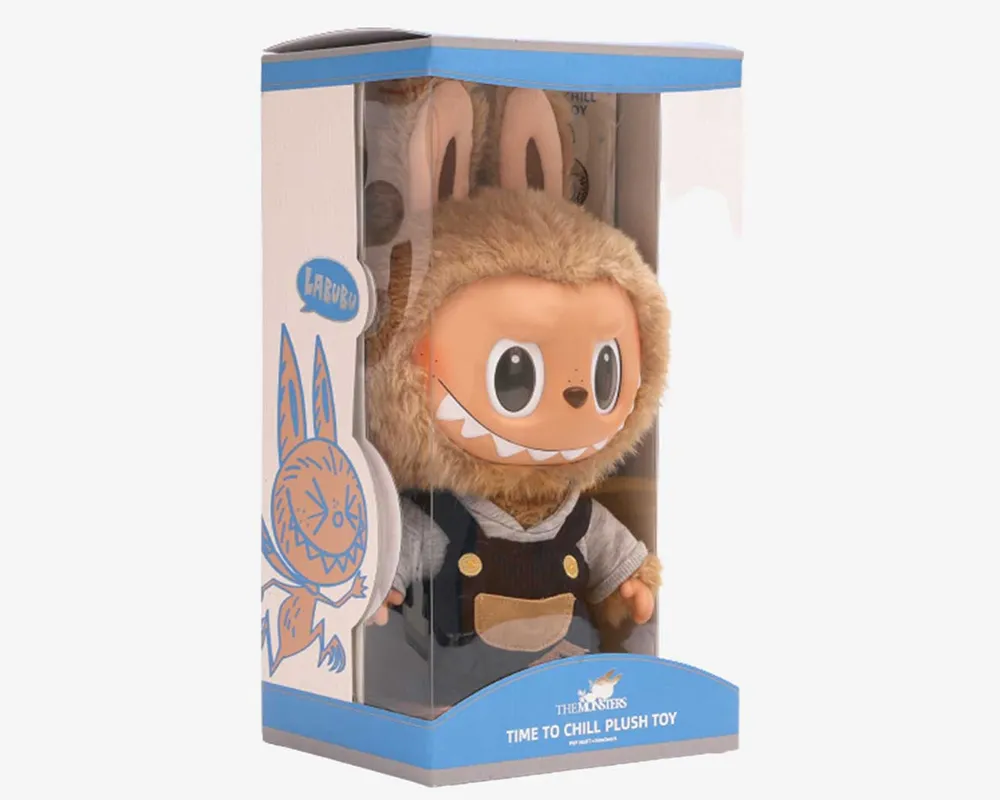 Búp Bê Pop Mart Labubu Time To Chill Vinyl Plush Màu Xanh - Đồ chơi mô hình - Vua Hàng Hiệu