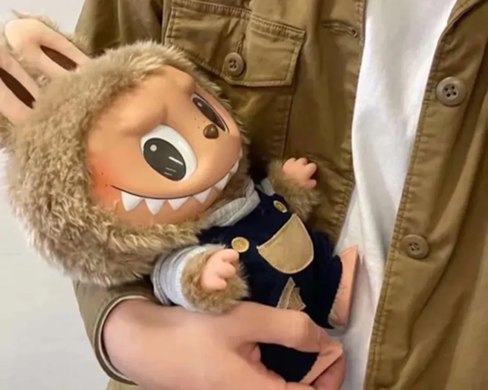 Búp Bê Pop Mart Labubu Time To Chill Vinyl Plush Màu Xanh - Đồ chơi mô hình - Vua Hàng Hiệu