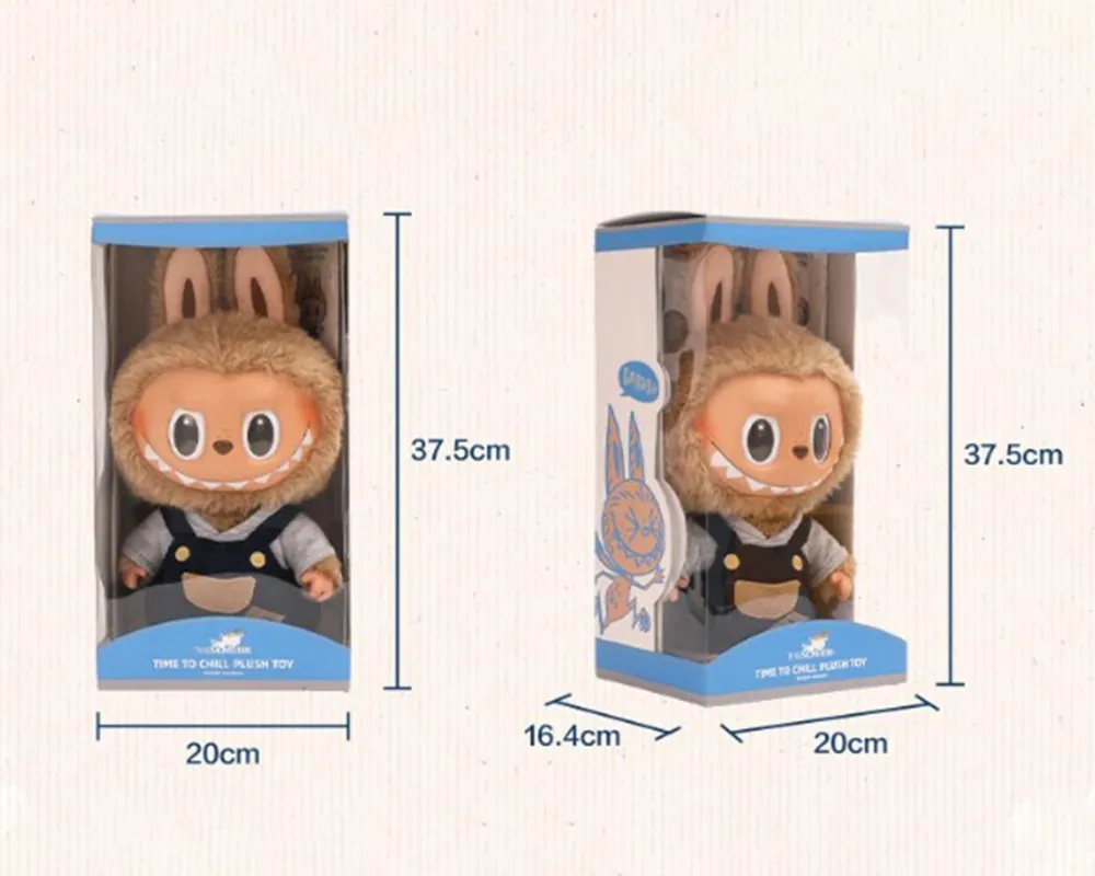 Búp Bê Pop Mart Labubu Time To Chill Vinyl Plush Màu Xanh - Đồ chơi mô hình - Vua Hàng Hiệu