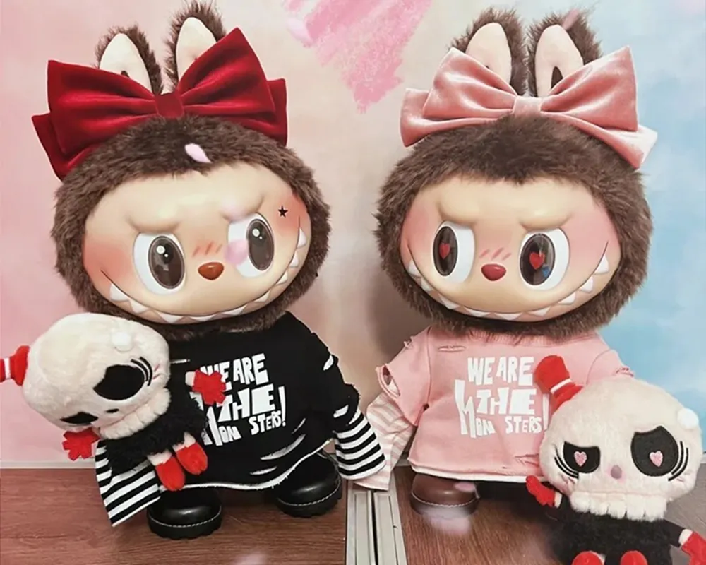 Búp Bê Pop Mart Labubu The Monsters Catch Me If You Like Blind Box Màu Đen Hoặc Hồng Ngẫu Nhiên - Đồ chơi mô hình - Vua Hàng Hiệu