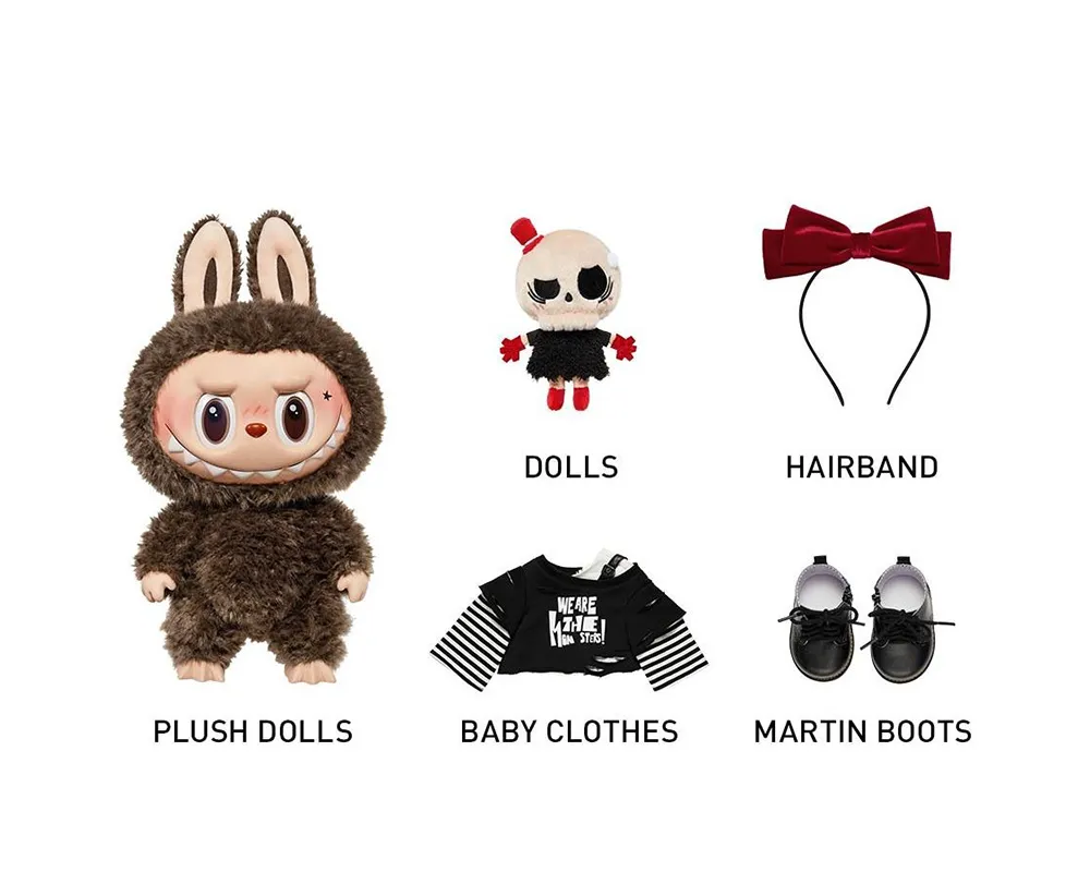 Búp Bê Pop Mart Labubu The Monsters Catch Me If You Like Me Series Gift Box Màu Đen