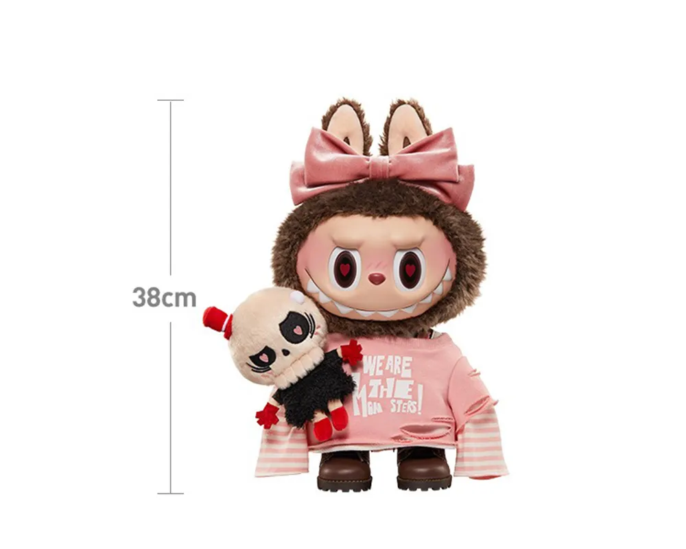 Búp Bê Pop Mart Labubu The Monsters Catch Me If You Like Me Series Gift Box Màu Hồng