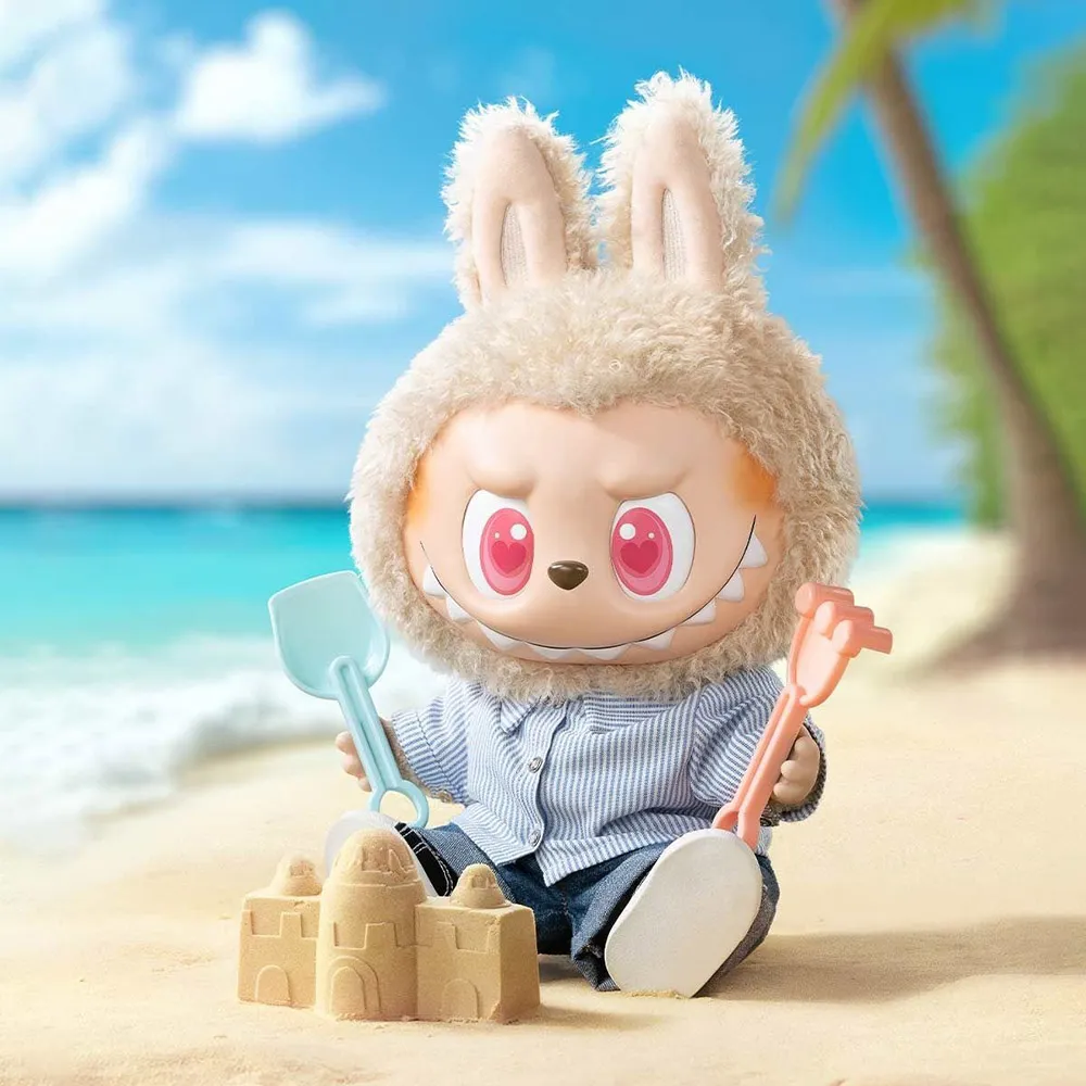 Búp Bê Pop Mart The Monsters Flip With Me Vinyl Plush Doll Màu Xanh Navy
