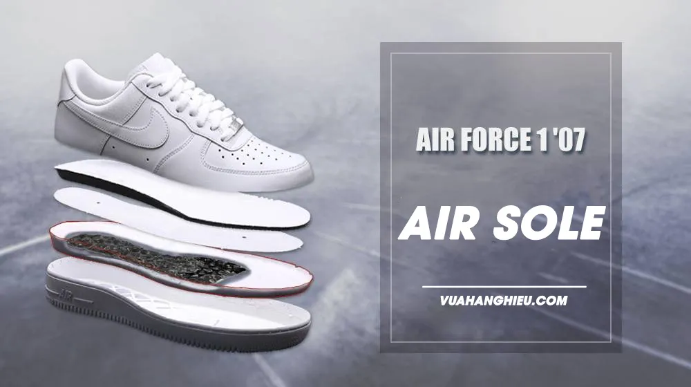 Sử dụng công nghệ Air Sole