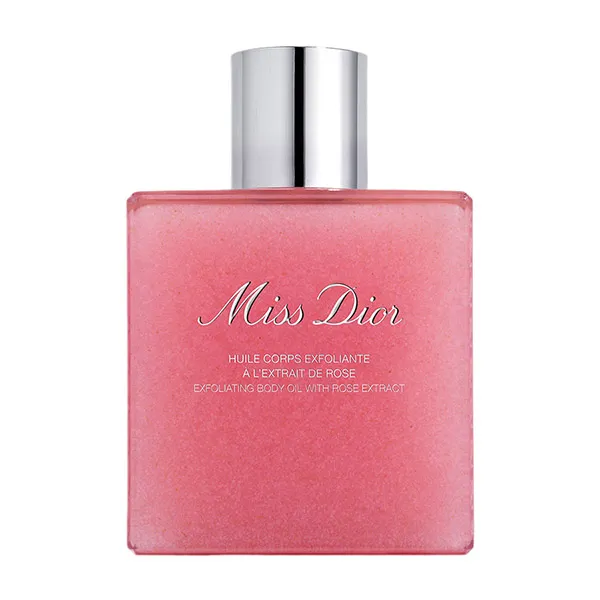 Dầu Thanh Tẩy Da Dior Miss Dior Exfoliating Body Oil With Rose Extract 175ml