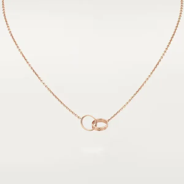 Dây Chuyền Nữ Jewery Luxury Love Rose Gold 18K Màu Vàng Hồng - Trang sức - Vua Hàng Hiệu