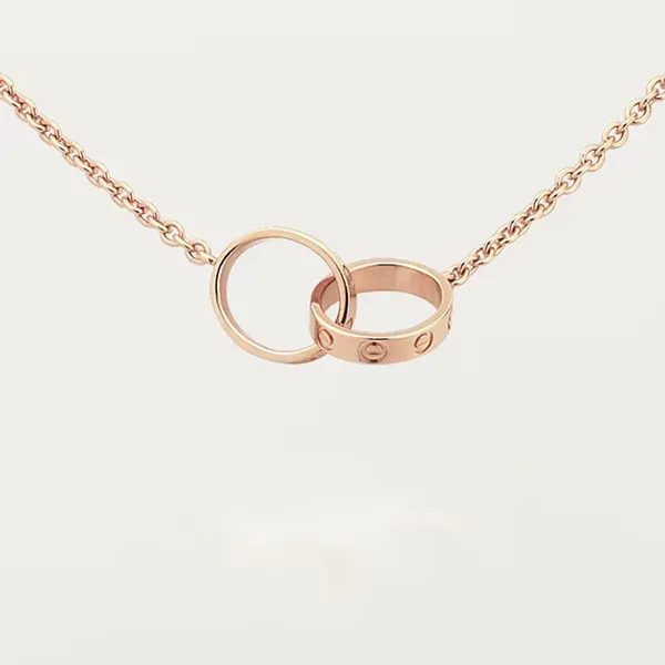 Dây Chuyền Nữ Jewery Luxury Love Rose Gold 18K Màu Vàng Hồng - Trang sức - Vua Hàng Hiệu