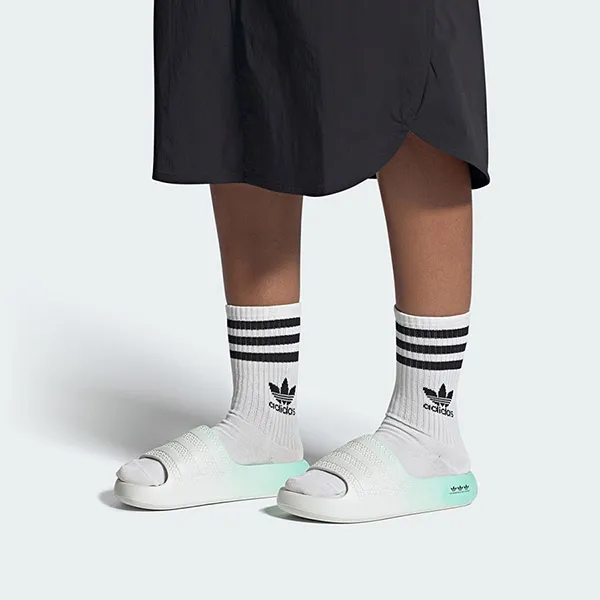 Dép Adidas Adilette Ayoon IF7628 Màu Xanh Size 38 - Dép - Vua Hàng Hiệu