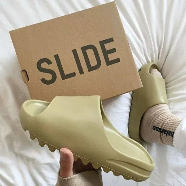 Dép Adidas Yeezy Slide Resin FZ5904 Màu Xanh Bơ Size 43