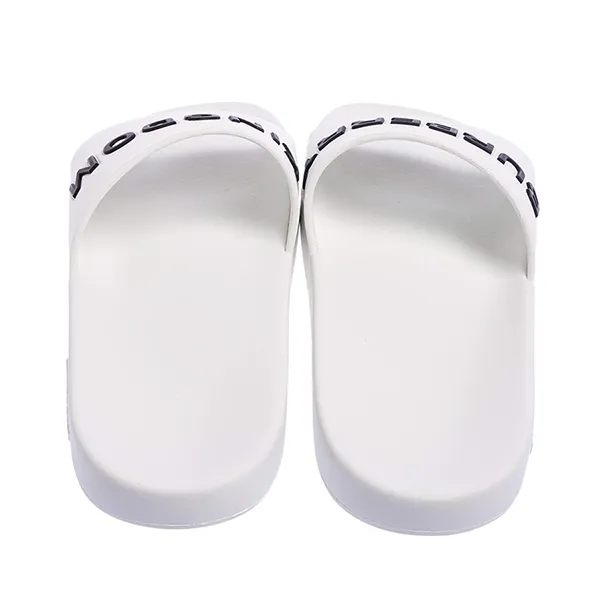 Dép Nam Burberry White Rubber Kingdom Motif Slip On Slides Màu Trắng Size 40 - Dép - Vua Hàng Hiệu