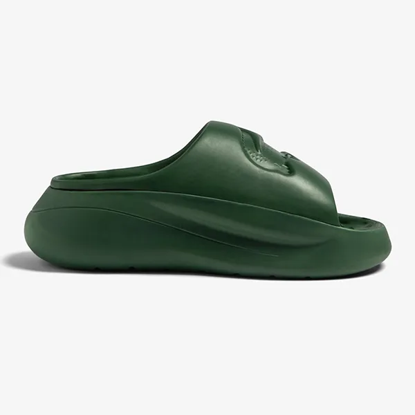 Dép Nam Lacoste Croco 3.0 Synthetic Slides Dark Green 45CMA0004 DG2 Màu Xanh Đậm Size 40.5 - Dép - Vua Hàng Hiệu