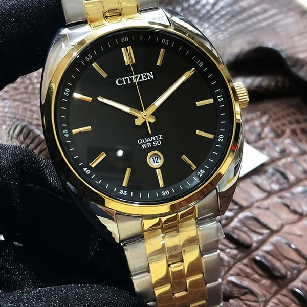 Đồng Hồ Nam Citizen BI5094-59E Màu Đen Vàng