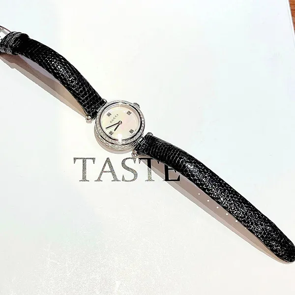 Đồng Hồ Nữ Gucci Diamantisima Diamond Case 22mm YA141511 Màu Đen Bạc