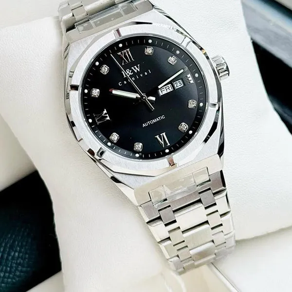 Đồng Hồ Nam I&W Carnival 751G Watch Màu Đen - Đồng hồ - Vua Hàng Hiệu