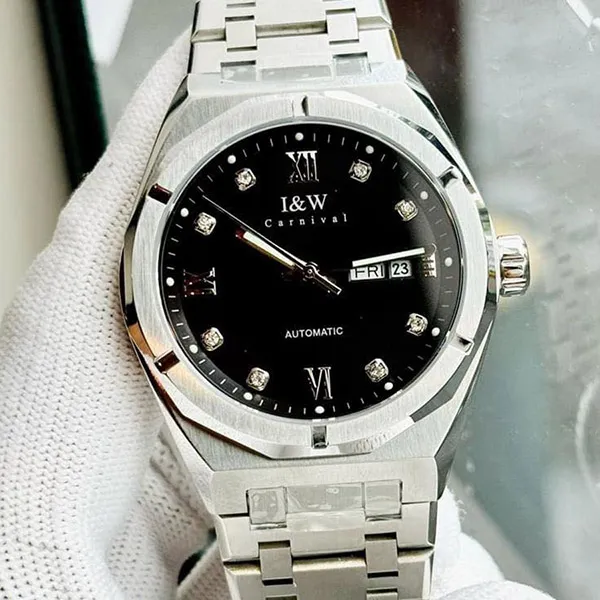 Đồng Hồ Nam I&W Carnival 751G Watch Màu Đen - Đồng hồ - Vua Hàng Hiệu