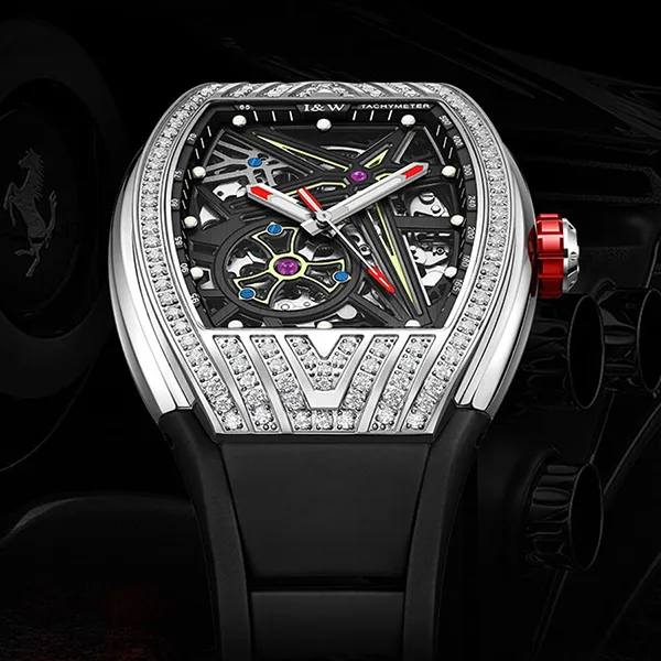 Đồng Hồ Nam I&W Carnival IW759G-DS Automatic Màu Đen - Đồng hồ - Vua Hàng Hiệu