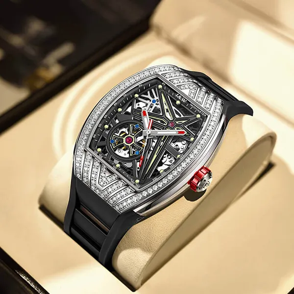 Đồng Hồ Nam I&W Carnival IW759G-DS Automatic Màu Đen - Đồng hồ - Vua Hàng Hiệu