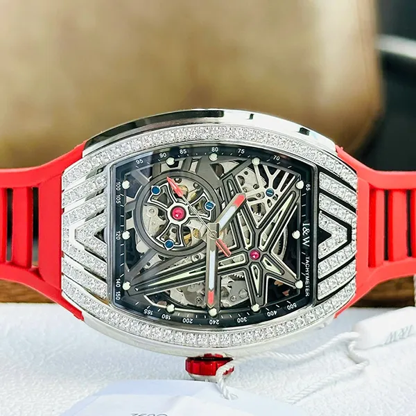 Đồng Hồ Nam I&W Carnival IW759G-DS Automatic Màu Đỏ