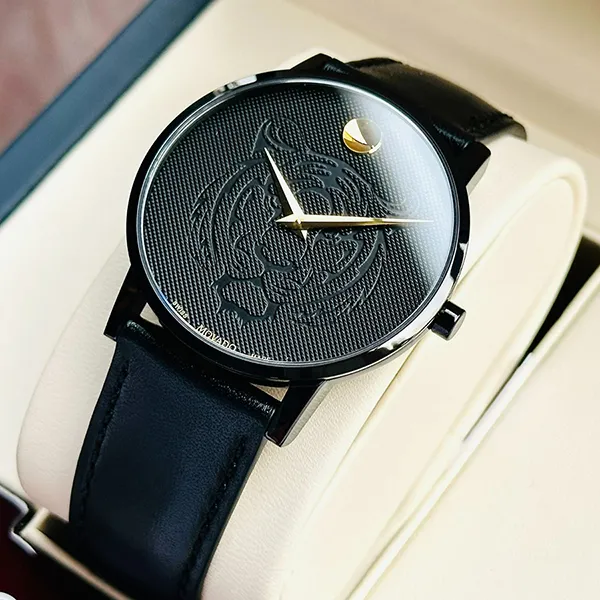 Đồng Hồ Nam Movado Tiger 0607586 Màu Đen