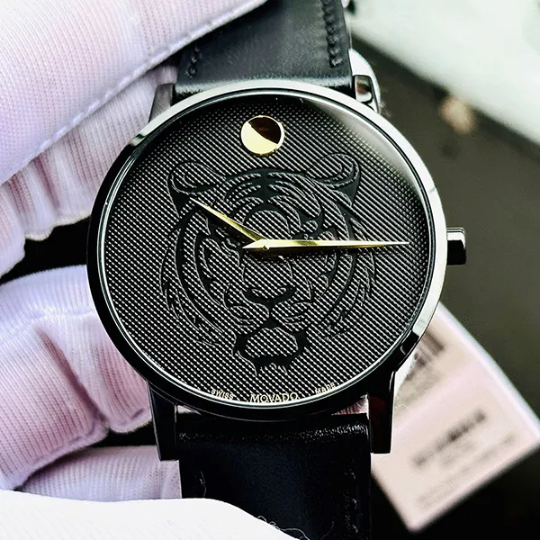 Đồng Hồ Nam Movado Tiger 0607586 Màu Đen