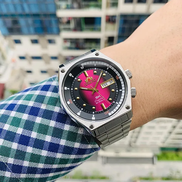 Đồng Hồ Nam Orient Automatic RA-AA0B02R19B Màu Bạc Đen