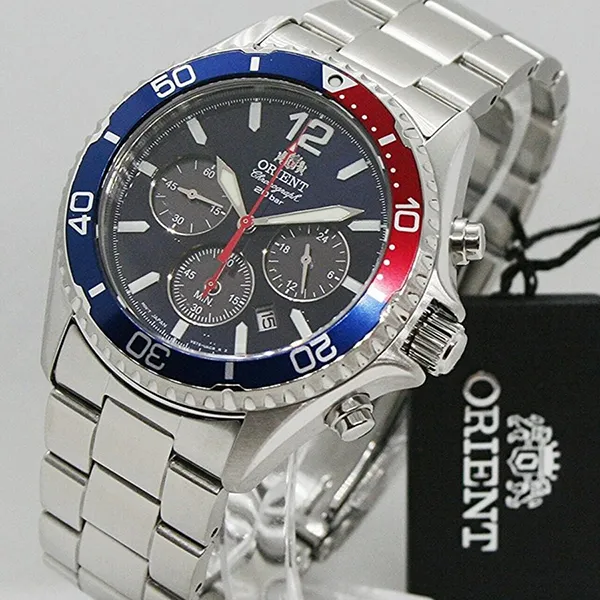 Đồng Hồ Nam Orient RA-TX0201L10B Màu Xanh Bạc