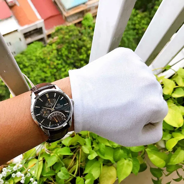 Đồng Hồ Nam Orient Star Retrograde RK-DE0302E Màu Nâu