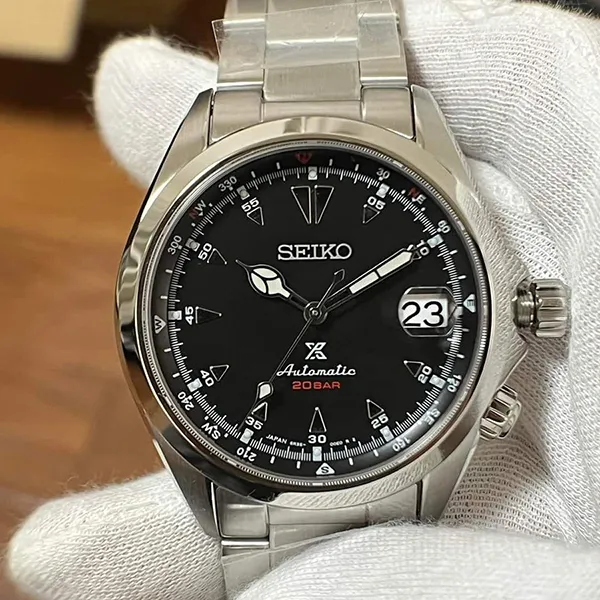 Đồng Hồ Nam Seiko Alpinist SBDC087 (SPB117J1) Màu Bạc Đen