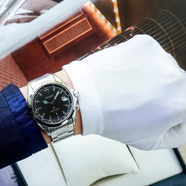 Đồng Hồ Nam Seiko Alpinist SBDC087 (SPB117J1) Màu Bạc Đen