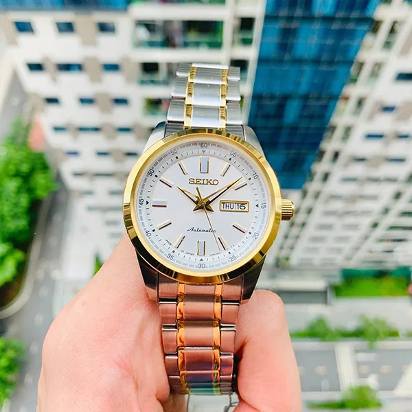 Đồng Hồ Nam Seiko Automatic SARV004 Màu Bạc Vàng