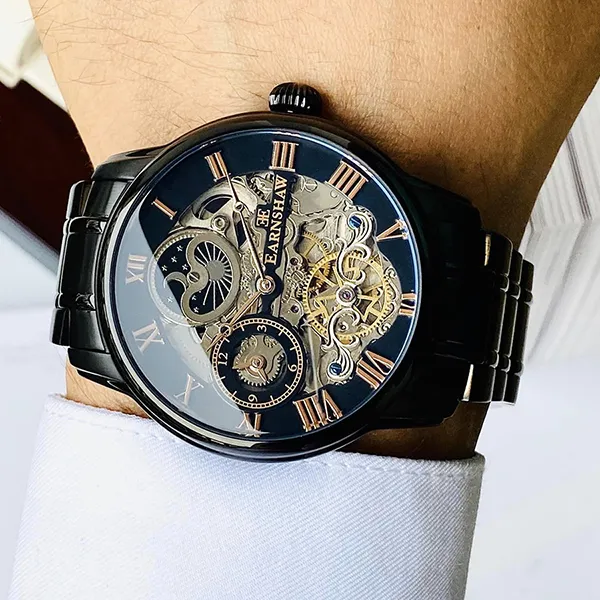 Đồng Hồ Nam Thomas Earnshaw ES-8006-55 Màu Đen