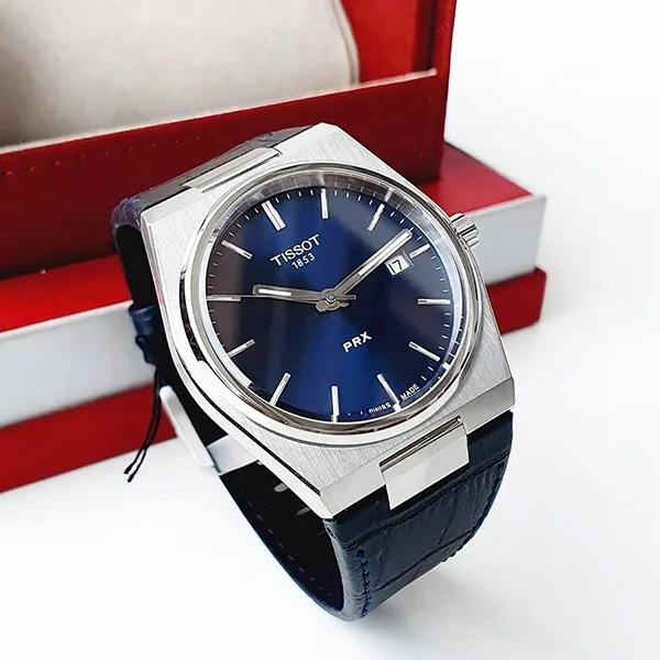 Đồng Hồ Nam Tissot Prx Quartz T137.410.16.041.00 (T1374101604100) Màu Xanh Bạc - Đồng hồ - Vua Hàng Hiệu