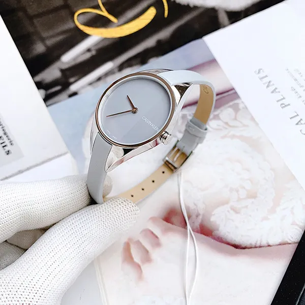 Đồng Hồ Nữ Calvin Klein CK K8P231Q4 Màu Xám L