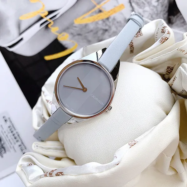 Đồng Hồ Nữ Calvin Klein CK K8P231Q4 Màu Xám L