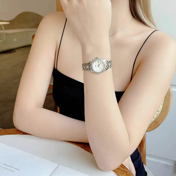Đồng Hồ Nữ Fendi Classico Diamond F215240DDC Màu Bạc - Đồng hồ - Vua Hàng Hiệu
